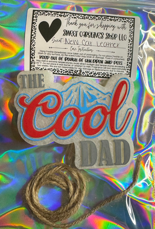 The Cool Dad Car Freshie