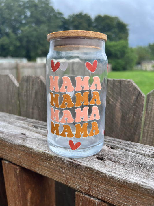 Glass 16oz Mama Cup